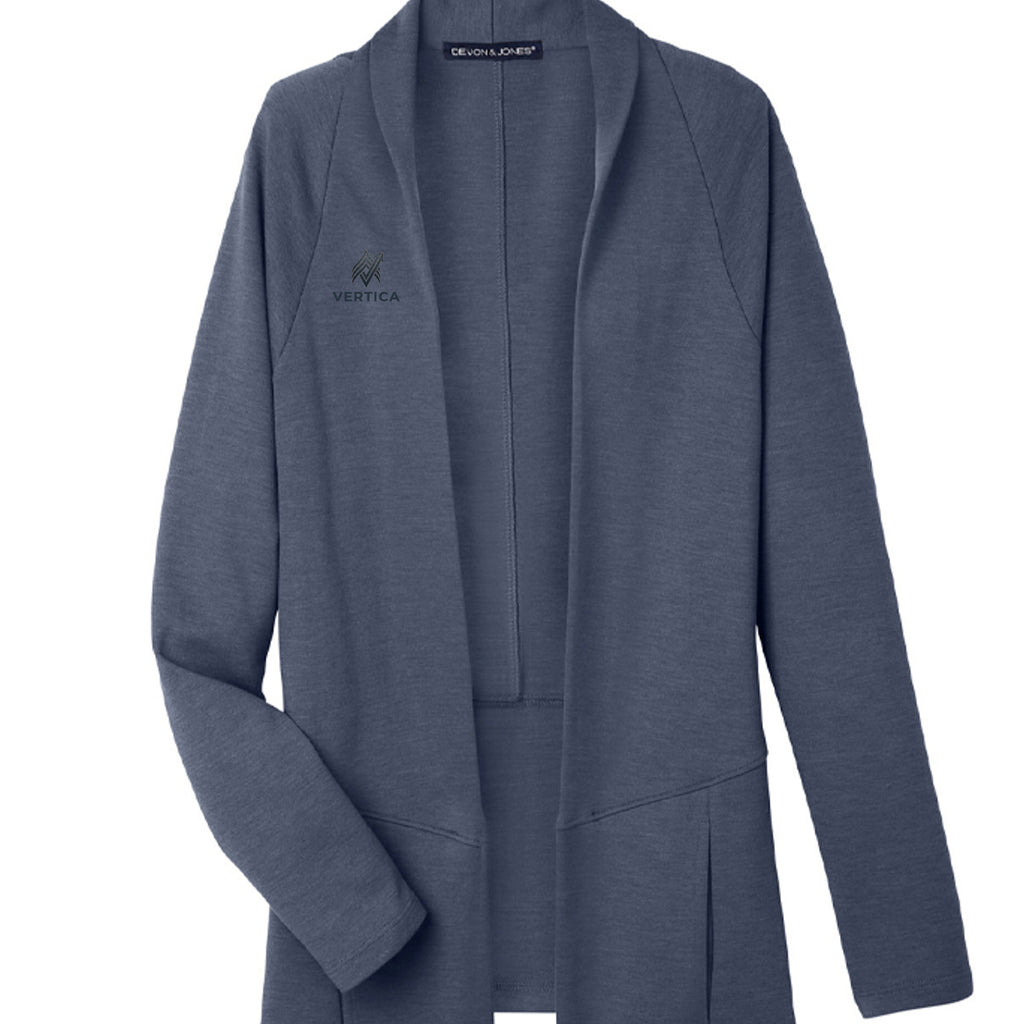 NAVY MELANGE - DG481W - FRONT