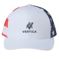 White/ USA Flag - S700M - FRONT