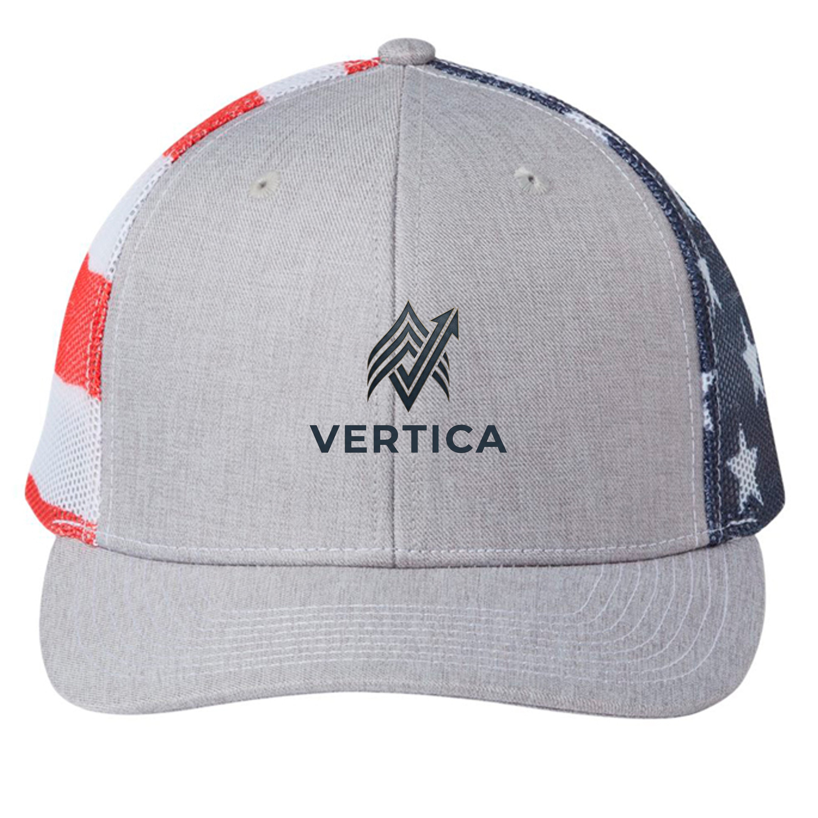 Heather/ USA Flag - S700M - FRONT