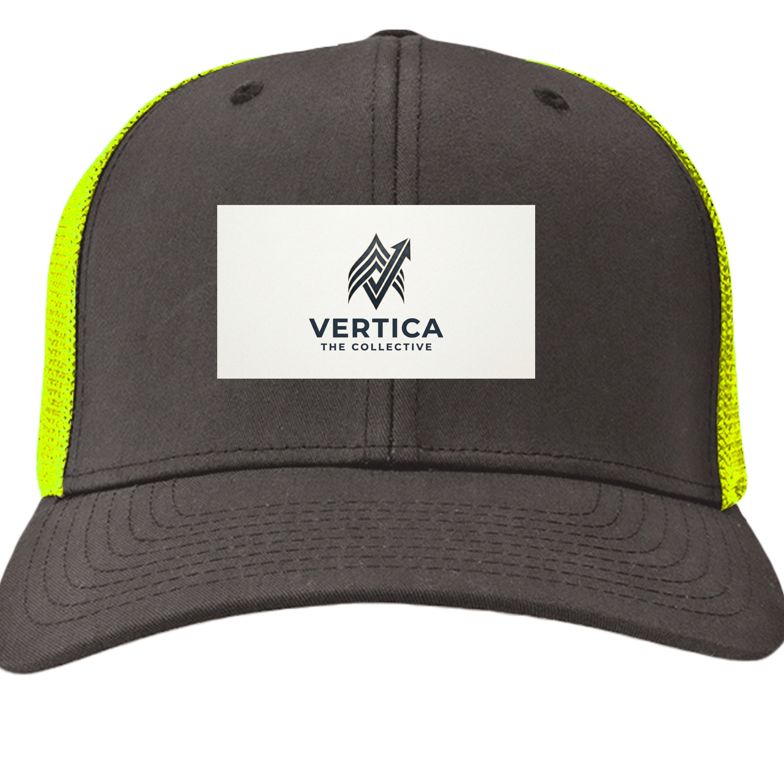 Charcoal/ Neon Yellow - 6511 - FRONT